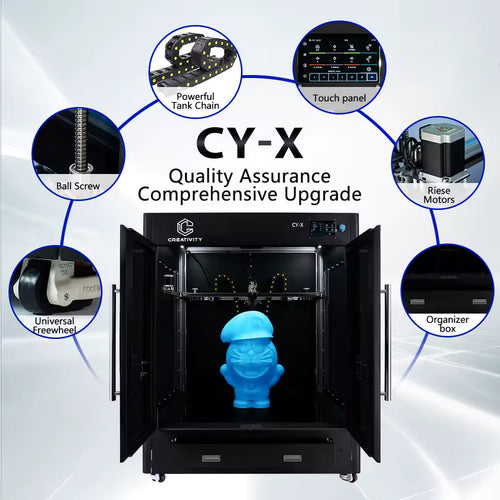 3D Printer Corexy CY-X Large Size 1000 X1000X1000mm DIY FDM 3D Mold Printer 500mm/s Industrial Grade Wifi 3D Printer