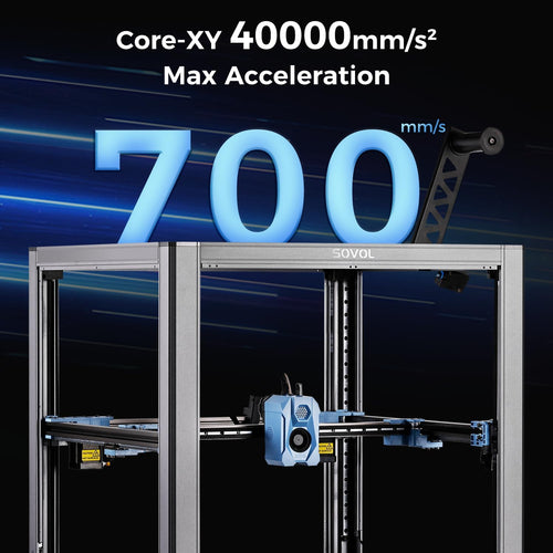 SV08 Core-XY 3D Printer Open Source, Max 700mm/s High Speed 3D Printers with 300℃ Clog-free Hotend and Camera