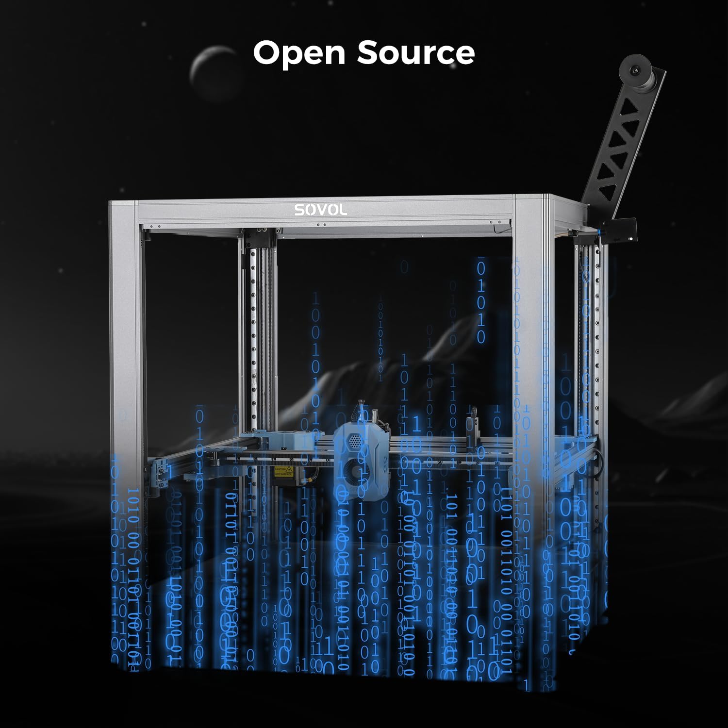 SV08 Core-XY 3D Printer Open Source, Max 700mm/s High Speed 3D Printers with 300℃ Clog-free Hotend and Camera